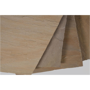 Pavés en pierre de grès naturelle Garda Buff pour patios, jardins, cours et aménagements extérieurs - Product Image 5