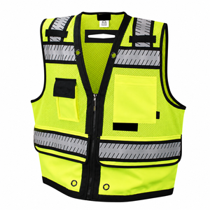 Ropa de Trabajo de Alta Visibilidad con Logotipo Personalizado, Chaleco de Seguridad Reflectante para Trabajo, Pesca y Actividades Tácticas, Transpirable - Product Image 1