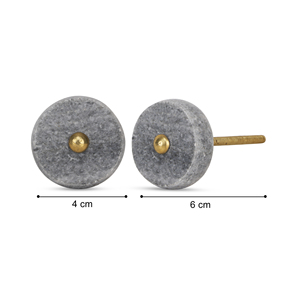 Shubham Handmade <b>Grey</b> Top Luxurious Drawer Knobs for Kitchen <b>Cabinet</b> Hardware Door Pulls Decorative Dresser Elegant - Product Image 4