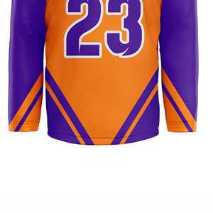 Maillot de hockey sur glace de haute qualité pour hommes, personnalisable, respirant, à séchage rapide, vêtements de sport personnalisés pour club - Product Image 2