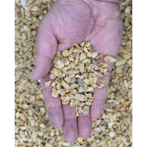 Granulés jaunes Siena 6-9 mm - Galets et pierres de marbre jaunes italiens en vrac - Product Image 1