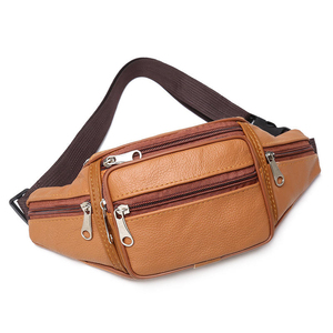 Sac banane grande capacité avec compartiments à fermeture éclair sécurisés, ceinture réglable pour hommes et femmes, idéal pour le sport, la marche, la randonnée et le fitness - Product Image 1