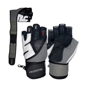 Gants d'entraînement en gros avec support de poignet, respirants et rembourrés, pour la musculation, le CrossFit et le bodybuilding - Product Image 1