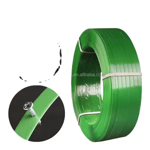 Factory Green yellow polyester strapping pet steel plastic packing strip for hand tools plastic packing string 1 ton