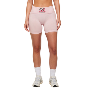 High Waist Women's Biker <b>Shorts</b> Breathable Knitted Stretch Yoga Workout <b>Tights</b> - Product Image 3