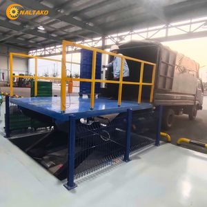 ISO9001 2000kg Ultra <b>Low</b> Profile Electric Scissor Lift <b>Table</b> 105mm Height for Pallet Trucks No Pit Needed Warehouse - Product Image 2