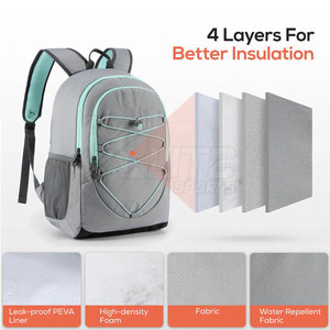 Professional Design Waterproof Anti-Theft Laptop <b>Backpack</b> USB Port for Business Travel Work College Secure Zipper <b>Compartments</b> - Product Image 4