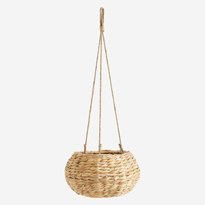 Panier suspendu de jardin en jacinthe d'eau, pot de fleurs, support pour plantes, provenant d'un fournisseur vietnamien - Product Image 4