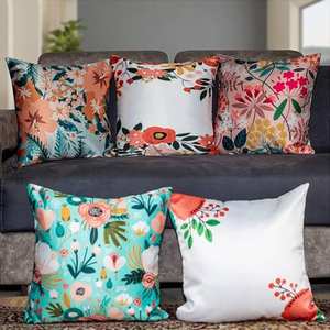 Fundas de Cojín Decorativas con Logotipo Personalizado, Funda de Almohada de Algodón Orgánico, Diseño Personalizado para Uso en el Hogar y Hoteles - Product Image 1