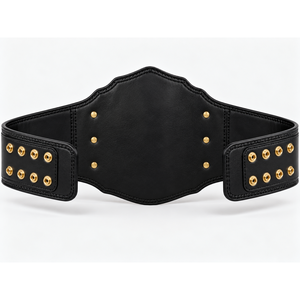 Custom Elite Championship <b>Belt</b> TRX-WS042 2.2m Metal with Custom Logo & Title Plates for MMA Boxing <b>Wrestling</b> - Product Image 6