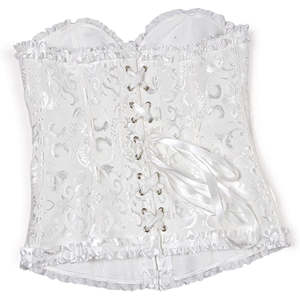 Corsets vintage pour femmes grandes tailles, top sexy sculptant, nouvelle édition moderne, corset en brocart pour femmes - Product Image 5