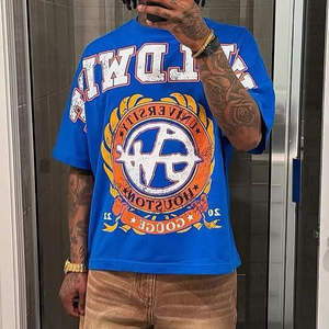 Camiseta Vintage Extra Grande de 250 g/m², 100% Algodón Transpirable, Lavado Ácido, Impresión Serigráfica, Ropa Urbana para Hombre, Personalizada - Product Image 6