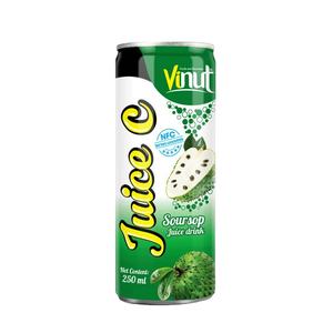 Jus de Sop aigre en conserve avec logo personnalisé de 250ml, marque OEM avec emballage personnalisé, vente en gros de jus de fruits et légumes - Product Image 1