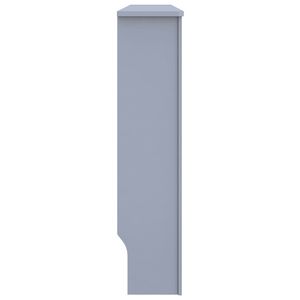 Cache-radiateur en MDF anthracite 152,4 x 19,1 x 81,6 cm – Revêtement de meuble élégant - Product Image 4