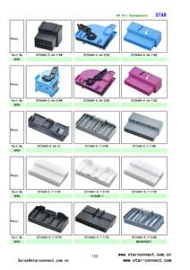 工厂汽车报警陶瓷H4继电器插座连接器线束电缆3针电线陶瓷H4 - Product Image 4