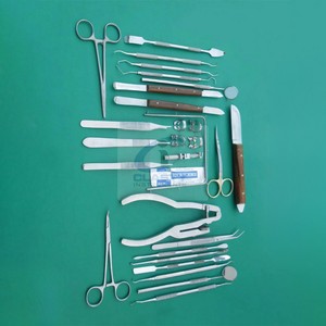 CLASTY INSTRUMENTS Ensemble d'instruments chirurgicaux en acier inoxydable, outils manuels pour la chirurgie générale, certifié CE Classe I, réutilisable, garantie 2 ans - Product Image 3