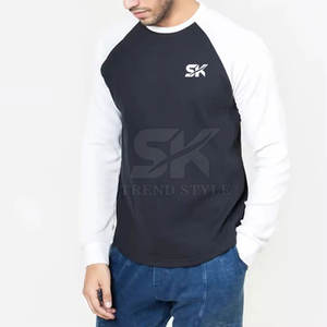 Camisetas Raglán Lisas de Alta Calidad para Uso Casual, Camisetas Raglán Lisas Ligeras, Camisetas Raglán Lisas de Color Sólido - Product Image 2