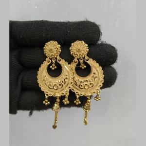 Pendientes Colgantes con Dijes de Flor de Circonio para Fiesta, Moda de Tendencia - Product Image 1