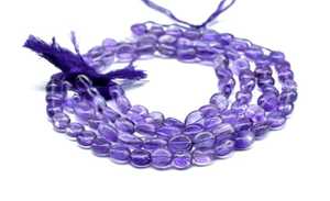 Perles ovales polies en améthyste naturelle, pierres précieuses violettes pour la fabrication de bijoux, fournisseur en gros, vente en vrac, commerce international B2B! - Product Image 2