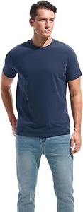 T-shirt décontracté surdimensionné, t-shirt vierge personnalisable pour hommes, t-shirts au meilleur prix, faible MOQ, t-shirts grande taille pour hommes - Product Image 3