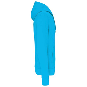 Sudadera con capucha y cremallera de contraste para hombre, chaqueta bicolor, suéter de manga larga, top deportivo informal, diseño de panel personalizado, venta al por mayor de marca privada - Product Image 2