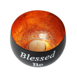 Porte-bougie votif en fer artisanal classique et élégant pour la décoration de la maison, les occasions de mariage et de Noël - Product Image 2