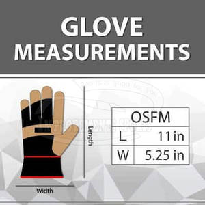 ถุงมือทำงานหนังกันลื่น - Product Image 5