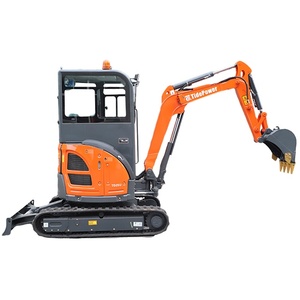 Suministro directo de fábrica de excavadora y Ensacadora de 2,5 toneladas, miniexcavadora de bajo precio con CE EPA con pluma lateral y rompedor - Product Image 1