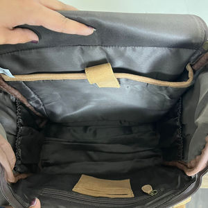 Factory High Quality Multi-functional Suede Leather Diaper <b>Backpack</b> With Large Capacity Portable Luxury <b>Laptop</b> Women's <b>Backpack</b> - Product Image 6