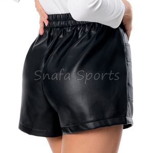 Shorts en cuir pour femmes sur mesure, vente en gros, coupe ajustée, nouvelle collection, qualité supérieure - Product Image 2