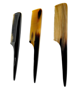 Peigne à cheveux en corne de buffle de qualité supérieure, à dents fines, pour le coiffage quotidien, à prix abordable - Product Image 4