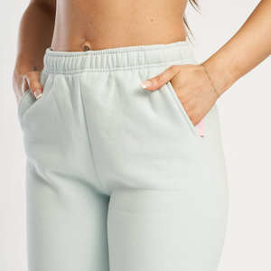 Pantalon de survêtement pour femme, taille haute, tissu doux, coupe décontractée, style jogger, pour les tenues décontractées, l'entraînement en salle de sport et le confort quotidien - Product Image 3