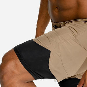 Pantalones Cortos Deportivos para Hombre con Logotipo Personalizado, Transpirables, de Algodón, para Gimnasio, Entrenamiento, Fitness, Tallas Grandes, Pantalones Cortos de Invierno para Hombre - Product Image 5