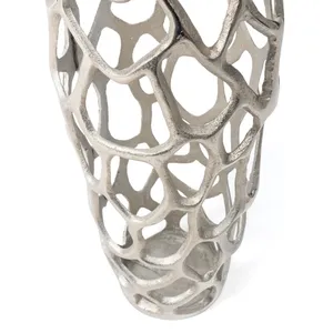 Vase à fleurs en fer forgé fait main de haute qualité pour les acheteurs, exportateurs et importateurs internationaux dans le monde entier – Table basse décorative moderne - Product Image 3