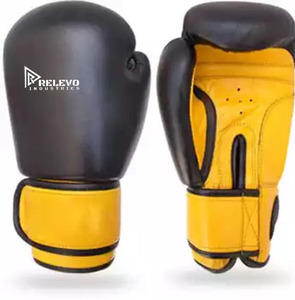 Relevo Industries Boxing <b>Gloves</b> Leather Training <b>Gloves</b> Soft Breathable Adult Unisex <b>Gloves</b> - Product Image 6