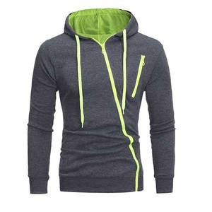 Sweat-shirts de qualité supérieure en gros, broderie personnalisée, logo imprimé, prix bas, fermeture éclair, matière polaire, séchage rapide, sweat-shirt homme - Product Image 5