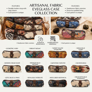 Premium Sunglasses Covers Handmade Protective Eyewear <b>Cases</b> Soft <b>Glasses</b> Pouches OEM Wholesale Export Supply Global - Product Image 6