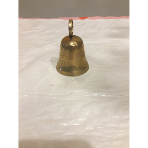 Christmas Bells Brass Golden Shiny Finished with <b>Red</b> Color <b>Ribbon</b> Jingle Hanging Ornaments Tree Decoration Christmas Season - Product Image 2
