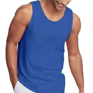 Nuevo chaleco de verano con estampado de rayas simples y cuello redondo, chaleco deportivo sin mangas transpirable y cómodo para hombre - Product Image 2