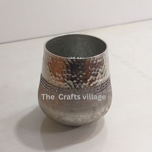 Handmade Hammered Metal Tabletop <b>Vase</b> <b>Gold</b> Finish Decorative Flower <b>Vase</b> Elegant Home Decor Centerpiece Accent Gift - Product Image 6