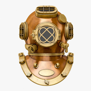 Casque de plongée de qualité supérieure en bronze huilé, réplique de casque de plongée antique en cuivre, casque de plongée sous-marine vintage maritime - Product Image 4