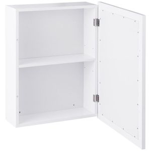 Armadietto da Bagno a Specchio con Porta Singola e Ripiano Regolabile - Product Image 6