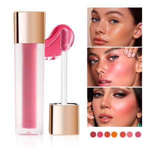 7 Shades Cream Liquid Blush, Buildable Pigmented Cheek <b>Tint</b> for Natural Flush & All-Day Wear - Product Image 3