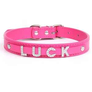 Plaque nominative coulissante personnalisée en gros avec alphabet décoratif pour chien, breloque pour animal de compagnie - Product Image 4