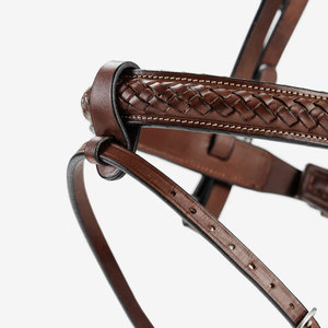 Brida de Cuero Genuino Ligera de Primera Calidad, Brida Ecuestre Profesional de Alta Calidad para Exteriores - Product Image 4