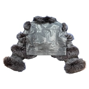 Abrigo Largo Transpirable de Punto Liso Teñido Ecológico para Otoño Invierno, ODM Personalizado, Mangas Largas, Relleno de Poliéster, Moda Femenina - Product Image 6