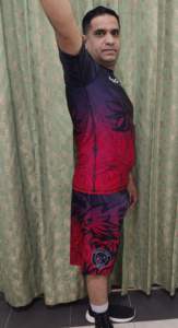 Chemise manches courtes pour hommes Jiu Jitsu Rash Guard Sublimation imprimée Quick Dry Compression Gym Clothing BJJ MMA Short" - Product Image 4