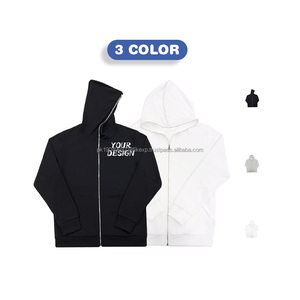 เสื้อสเวตเตอร์สำหรับผู้ชายเสื้อโค้ทมีฮู้ดแบบซิปหน้ามีซิปสำหรับผู้ชายเสื้อโค้ทแบบรูดซิปหน้ามีซิปสำหรับผู้ชายโลโก้ตามสั่ง - Product Image 3