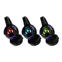 Casque de disco silencieux RF988 en gros, portée de 500 m, autonomie de 8 h, casque sans fil UHF RF à LED pour soirée dansante