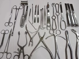 Kit Básico de Cirugía Ortopédica, Juego de Instrumentos Quirúrgicos Ortopédicos Alemanes de 25 Piezas, Herramienta Manual de Cirugía General, Certificado CE Clase II - Product Image 4